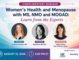 Women’s Health & Menopause with MS, NMO and MOGAD